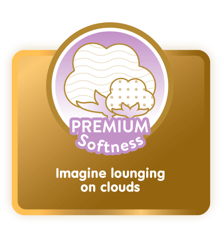 Premium Softness: Imagine lounging on clouds