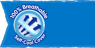 100% Breathable Self-cool Cover™