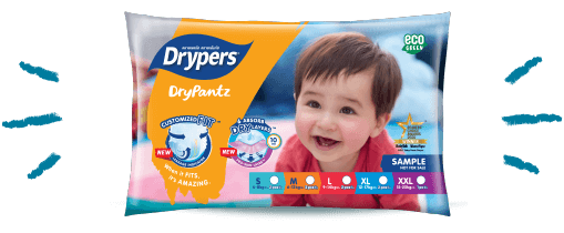 Drypers Malaysia - Drypers DryPantz Dry Sample