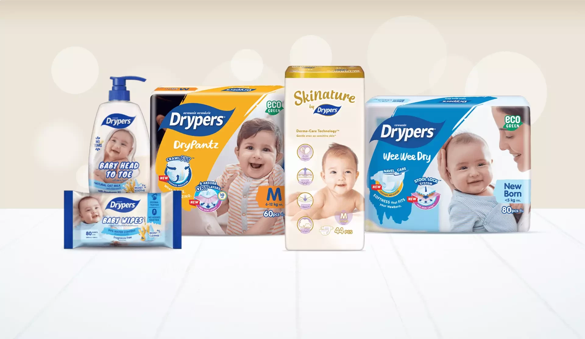 Drypers Malaysia - Skinature by Drypers Parent's Hot Favourites