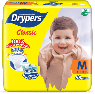 Drypers Malaysia - Drypers Classic (M Size)