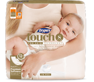 Drypers Malaysia - Drypers Touch (S Size)