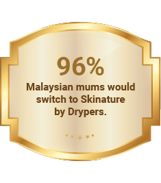 Drypers Malaysia - Skinature by Drypers: 96% Malaysian mums would switch to Skinature by Drypers